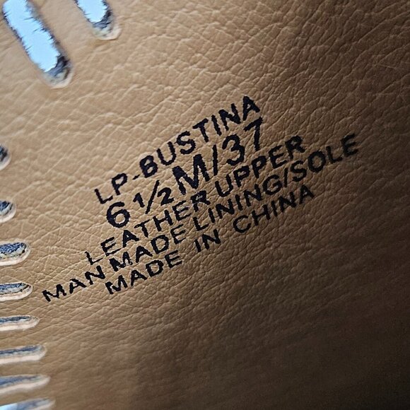 Lucky Brand Bustina Gray Perforated Suede Cutout Pull On Ankle Boot 6.5 - Picture 8 of 10